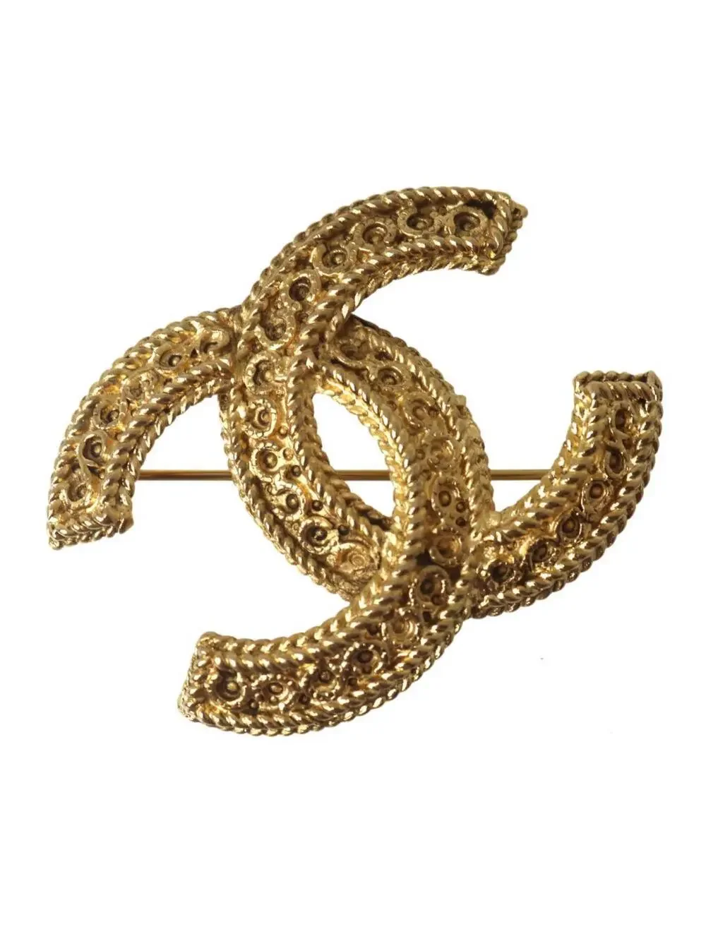 Chanel Cc Logo Brooch Metal #229064C92B